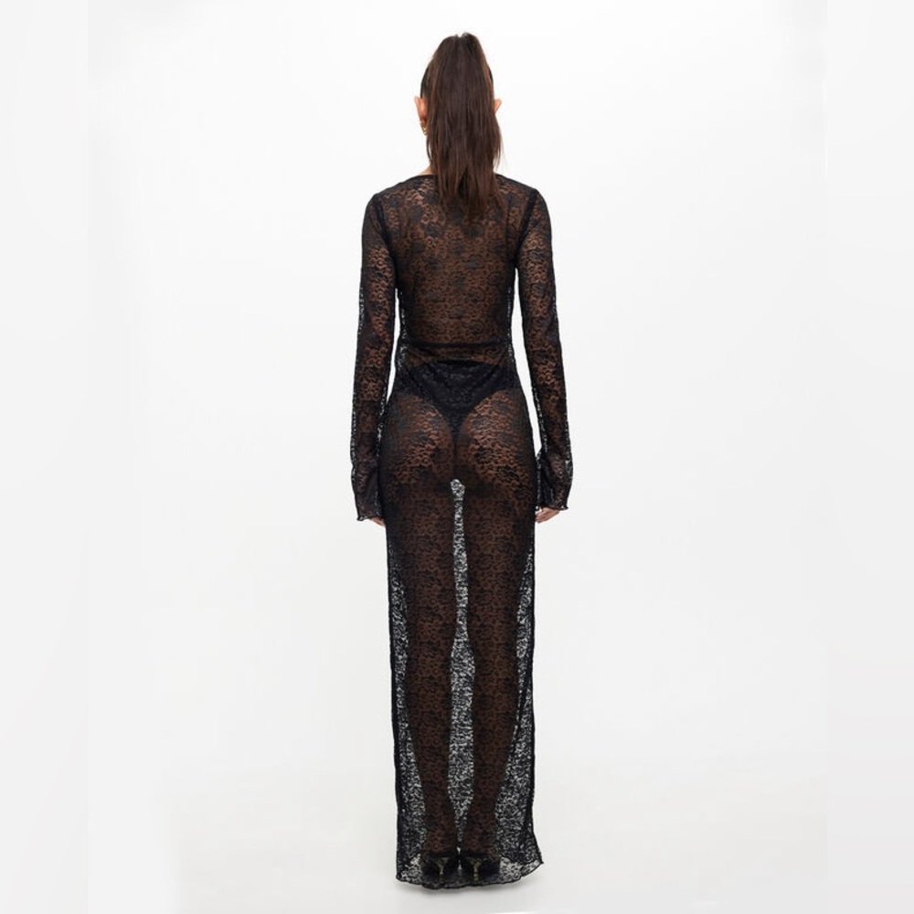 Lioness Fever Lace Maxi Dress | ONYX B26 - Picture 4 of 6